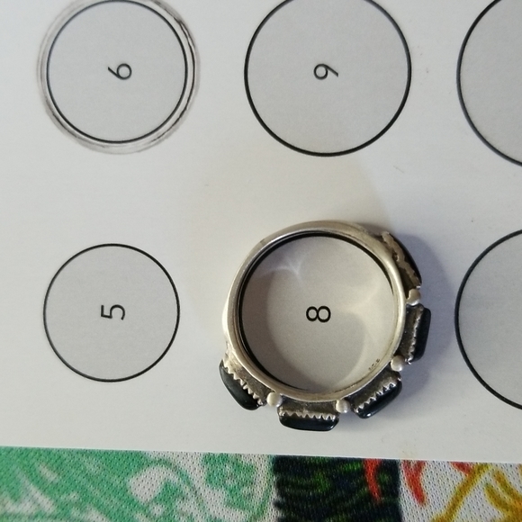 Boho ring size 8 - Picture 2 of 2